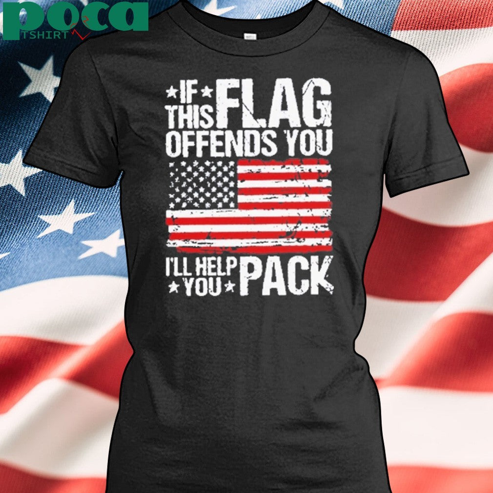 If This Flag Offends You Veterans Day Shirt