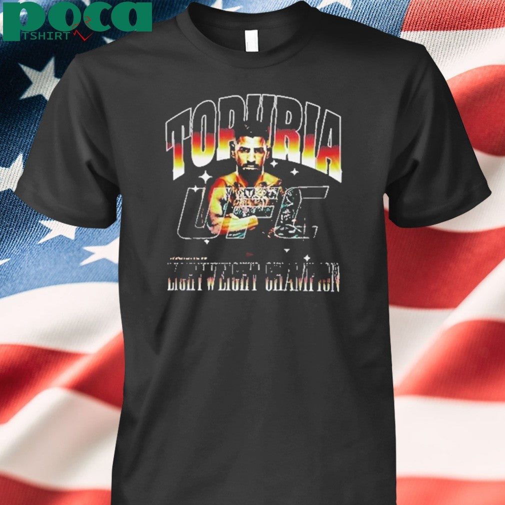 Ilia Topuria UFC 317 World Mens Lightweight Champion Winner Shirt