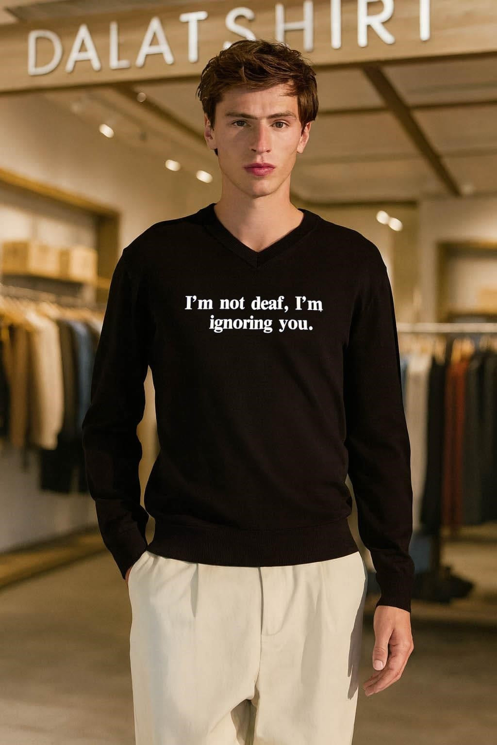 I’m Not Deaf I’m Ignoring You shirt