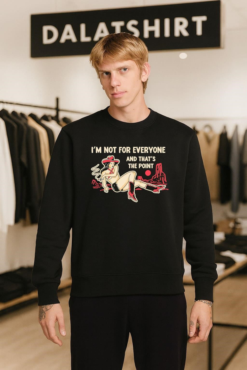 I’m Not For Everyone And That’s The Point Cowboy shirt