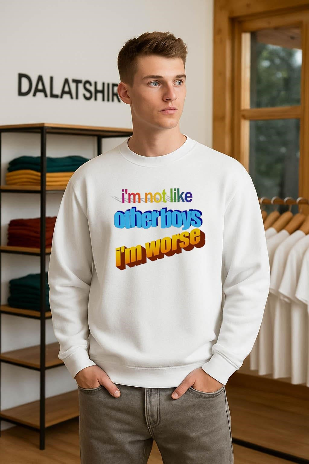 I’m not like otherboys i’m worse shirt