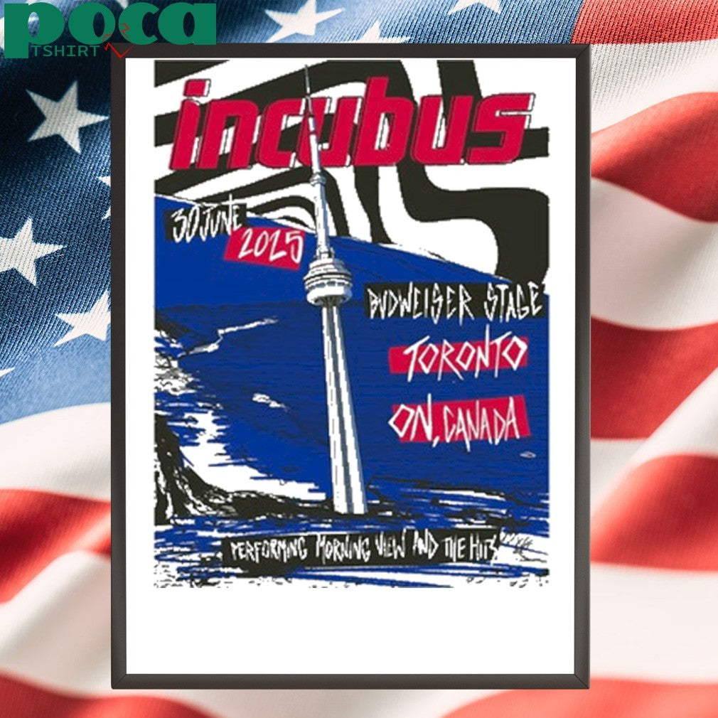 Incubus Toronto Event 2025 shirt