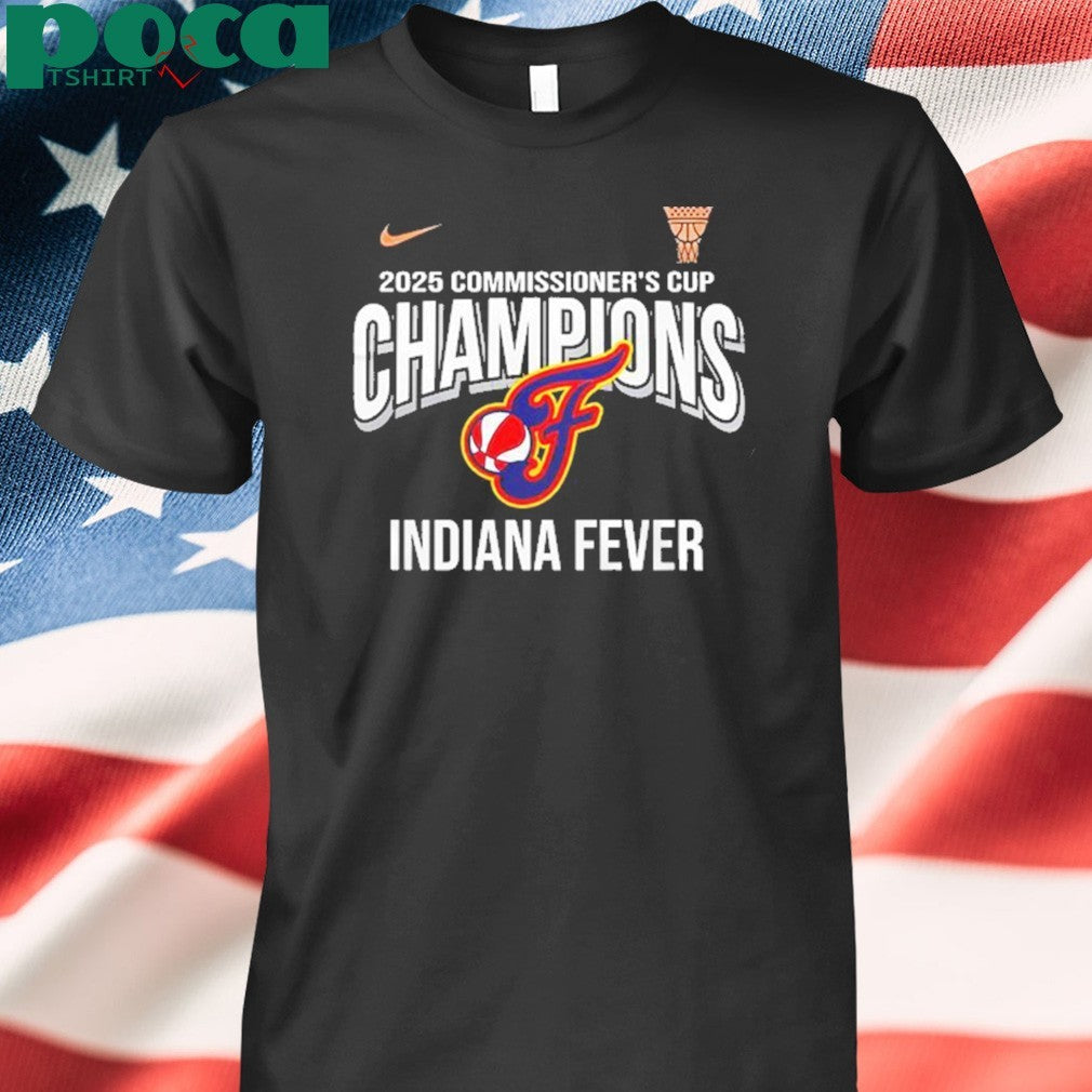 Indiana Fever 2025 Commissioner’s Cup Champions Premium Shirt
