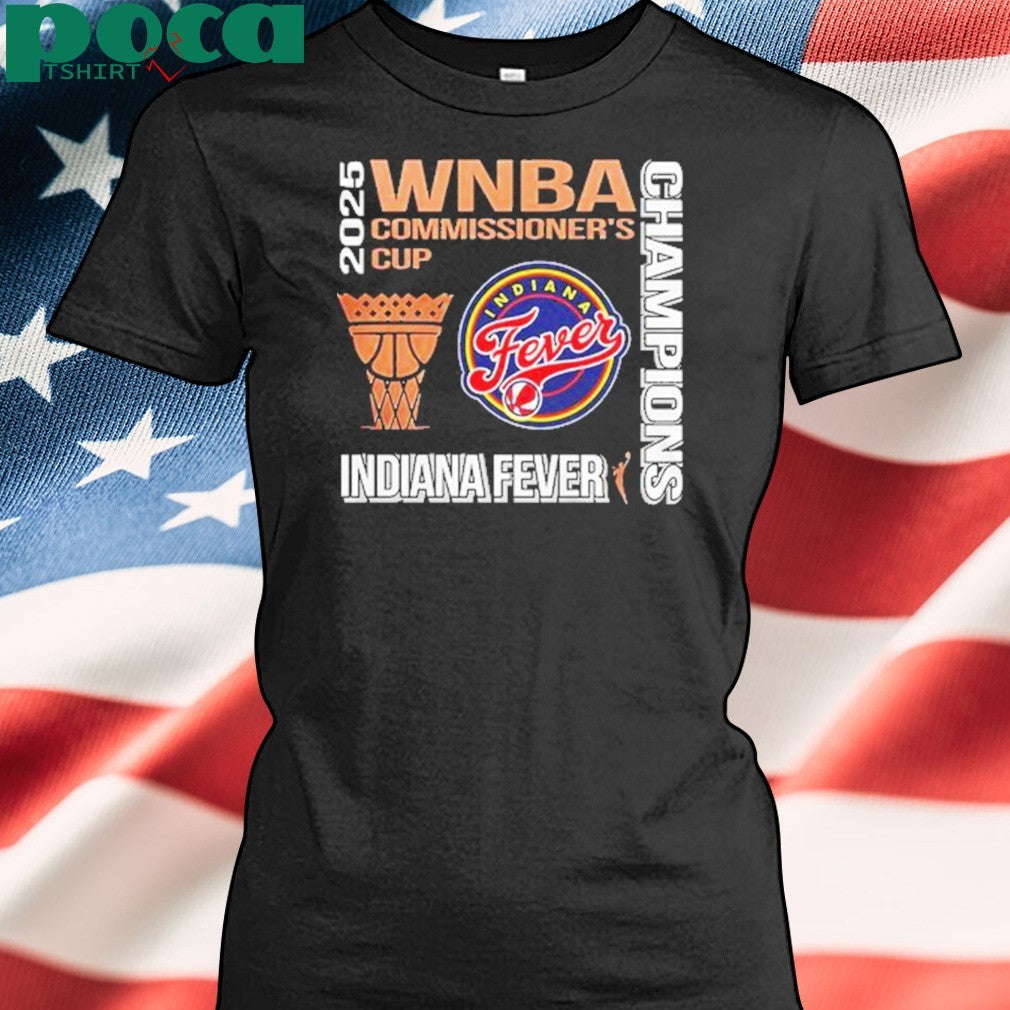 Indiana Fever Commissioner’s Cup Champions 2025 Premium Shirt