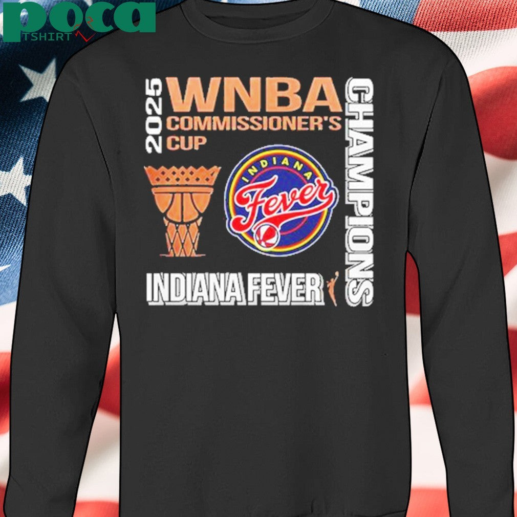 Indiana Fever Commissioner’s Cup Champions 2025 Premium Shirt