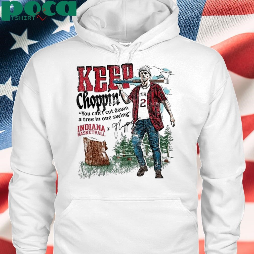 Indiana Keep Choppin’ Illustrated New shirt