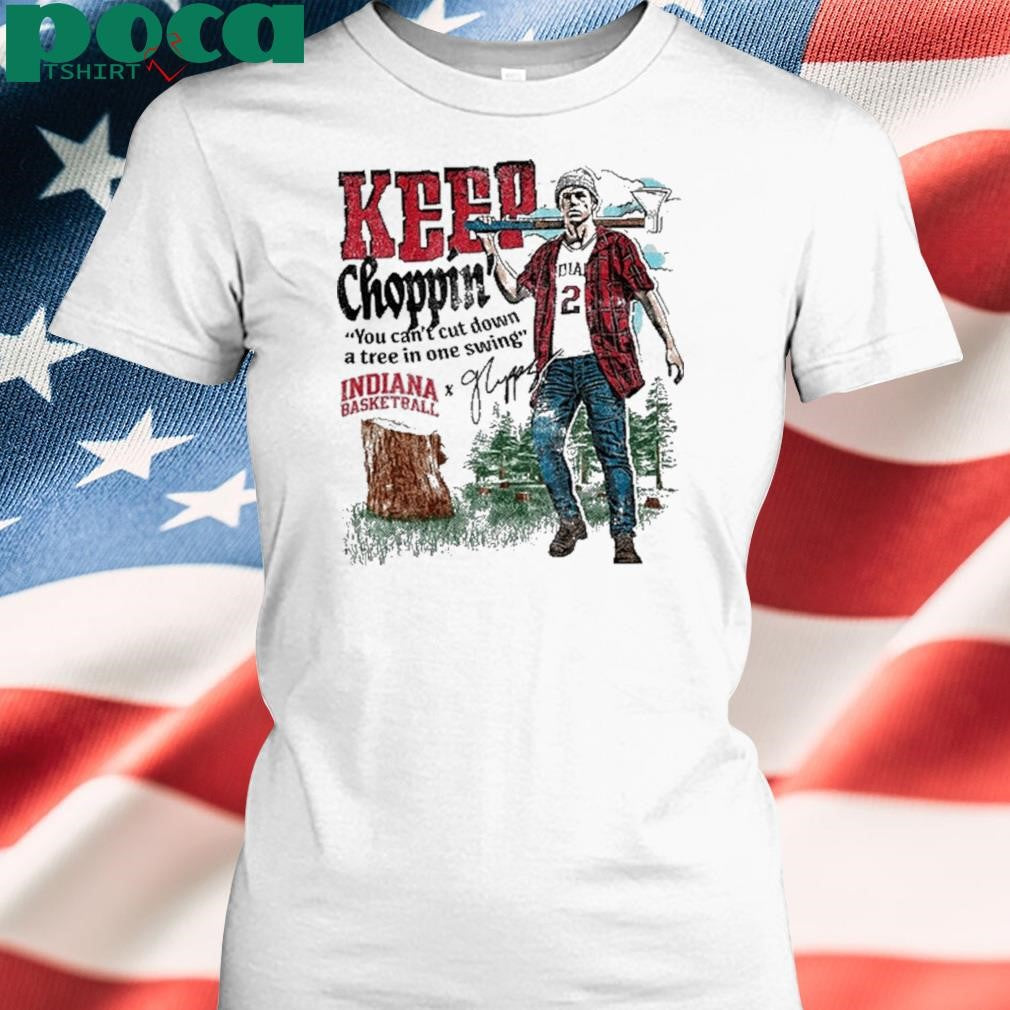 Indiana Keep Choppin’ Illustrated New shirt