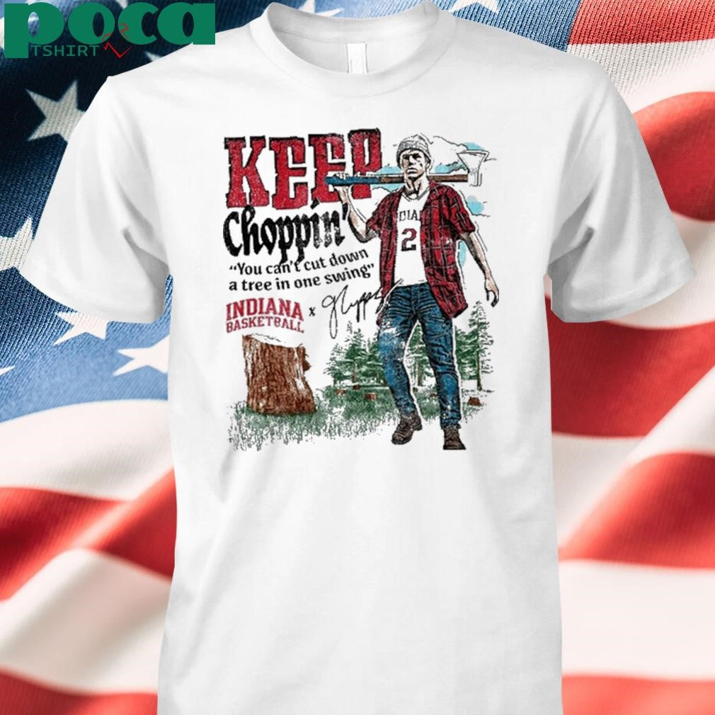 Indiana Keep Choppin’ Illustrated New shirt