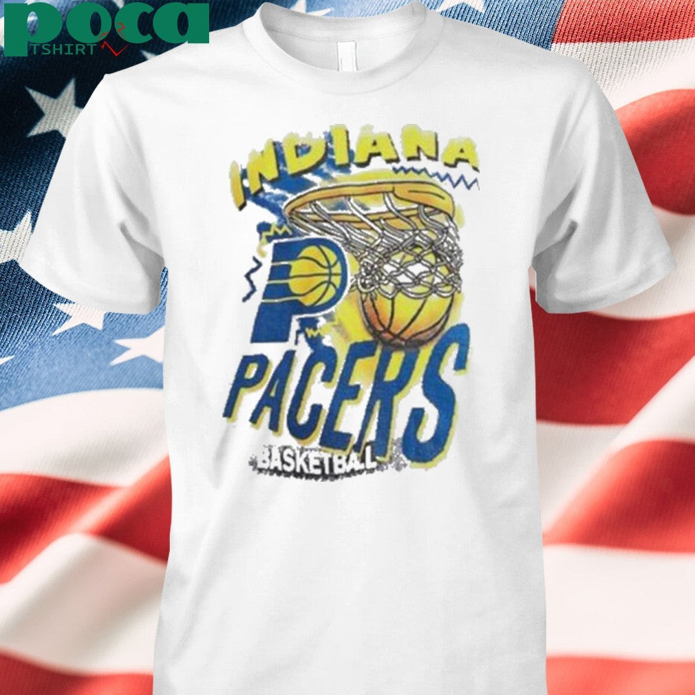 Indiana Pacers NBA Basketball Playoff logo vintage shirt