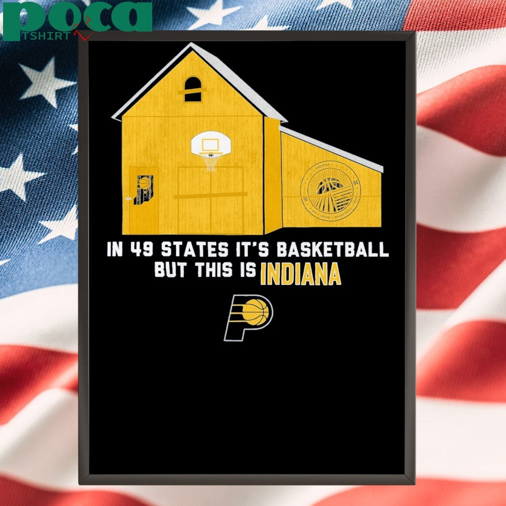 Indiana Pacers Stadium Essentials Unisex In 49 States T-Shirt