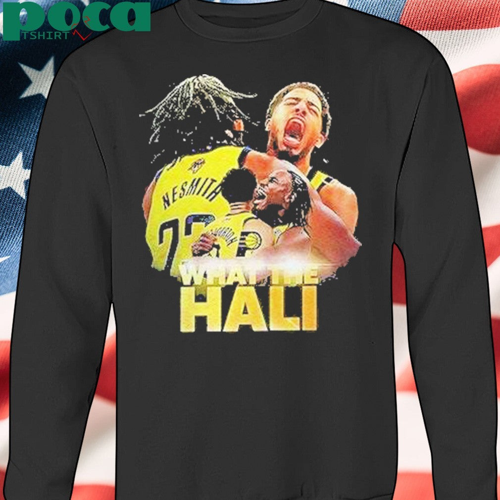 Indiana Pacers X Tyrese Haliburton What The Hali Shirt