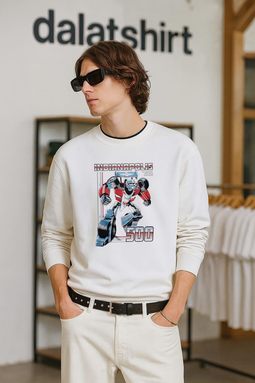 Indianapolis 500 The Greatest Spectacle In Racing Robot shirt