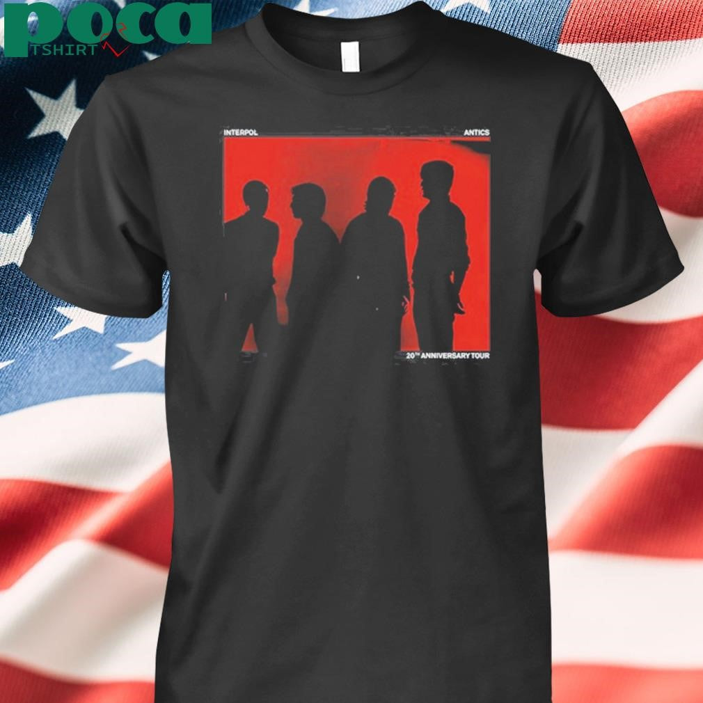 Interpol Antics 20th Anniversary shirt