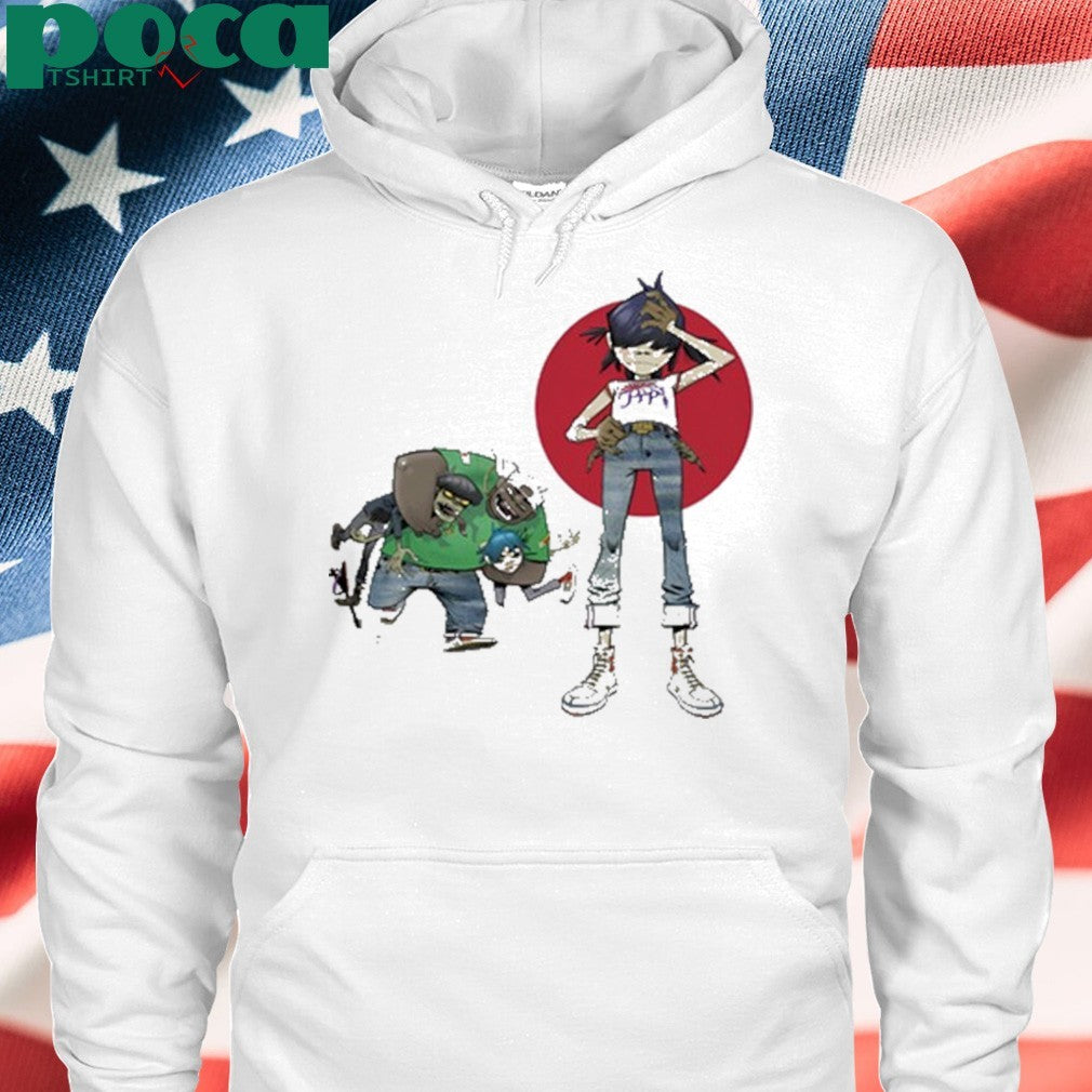 Invisible Sun Gorillaz shirt