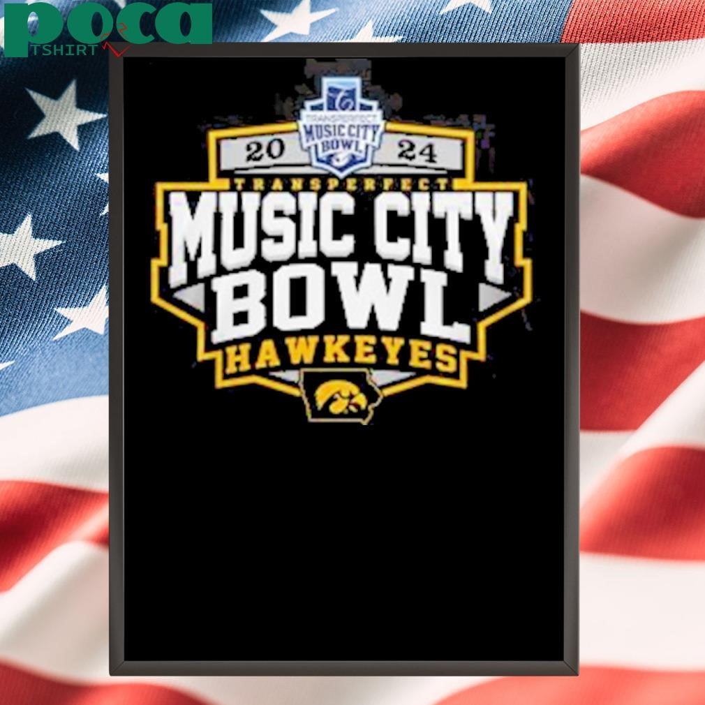 Iowa Hawkeyes NCAA Music City Bowl Champions Shirt