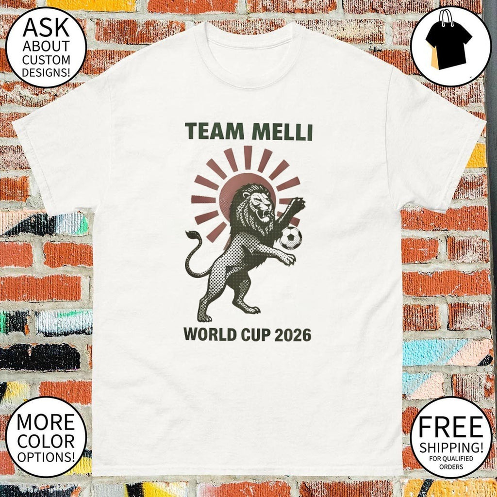 Iran Soccer Lion Team Melli World Cup 2026 shirt