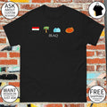 Iraq Flag Graphic Middle Eastern Heritage shirt