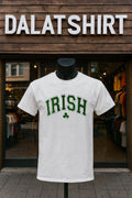 Irish Text With Green Shamrock Clover Lucky Day shirt