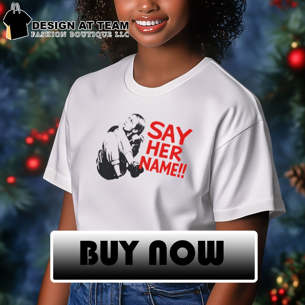 Iryna Zarutska Say Her Name vintage political shirt