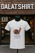 It Really Do Be Like That Sometimes Brown Garden Snail shirt