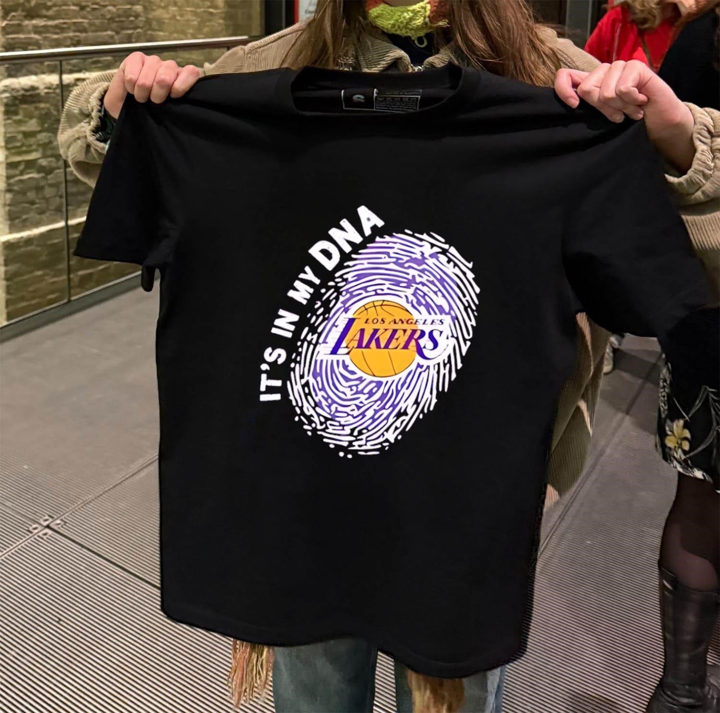 It’s In My DNA Los Angeles Lakers Fingerprint Basketball shirt