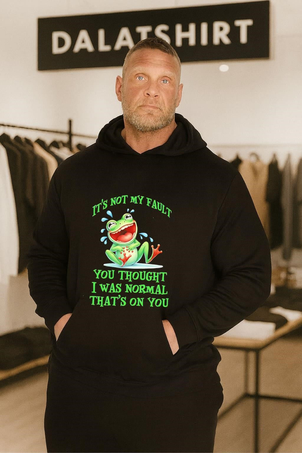 It’s Not My Fault You Thought I Was Normal Laughing Frog shirt