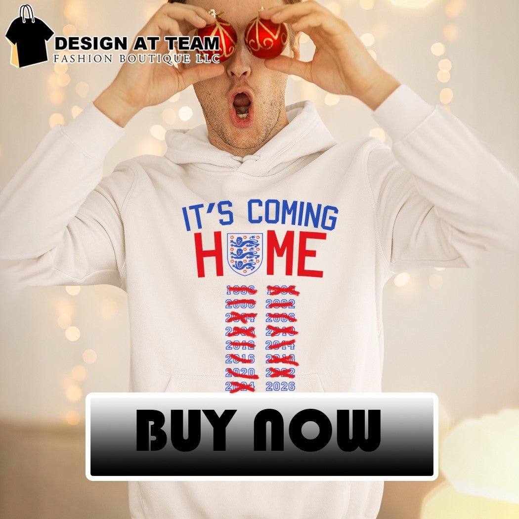 It’s coming home Three Lions England World Cup 1996 2026 shirt