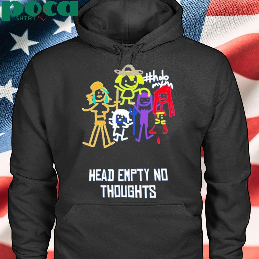 Itta12065 Head Empty No Thoughts shirt