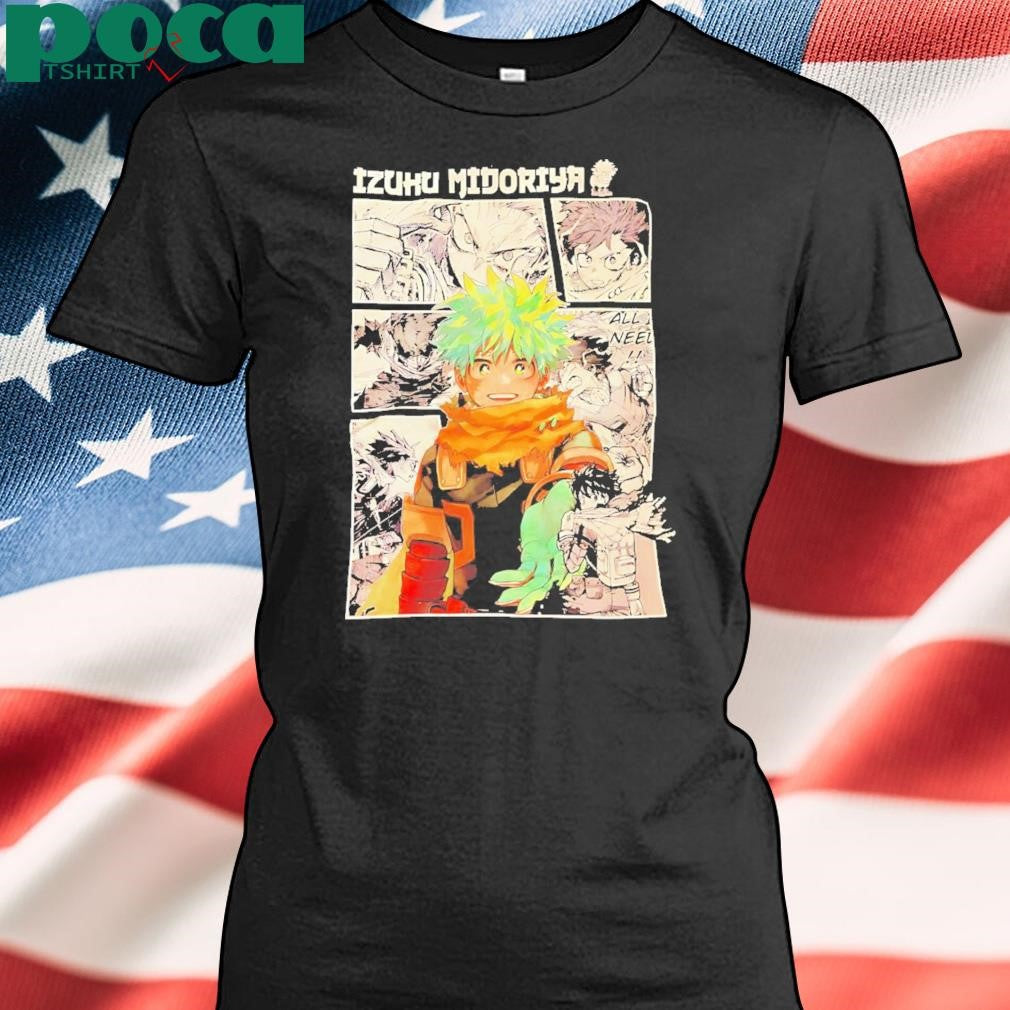 Izuku Midoriya Deku Manga Shirt