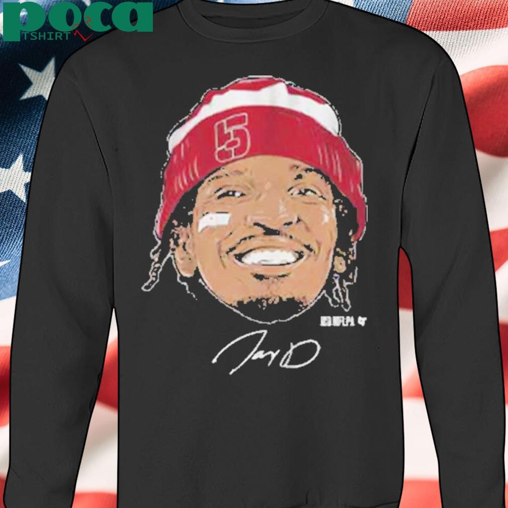 JAYDEN DANIELS FACE BANDAGE SHIRT
