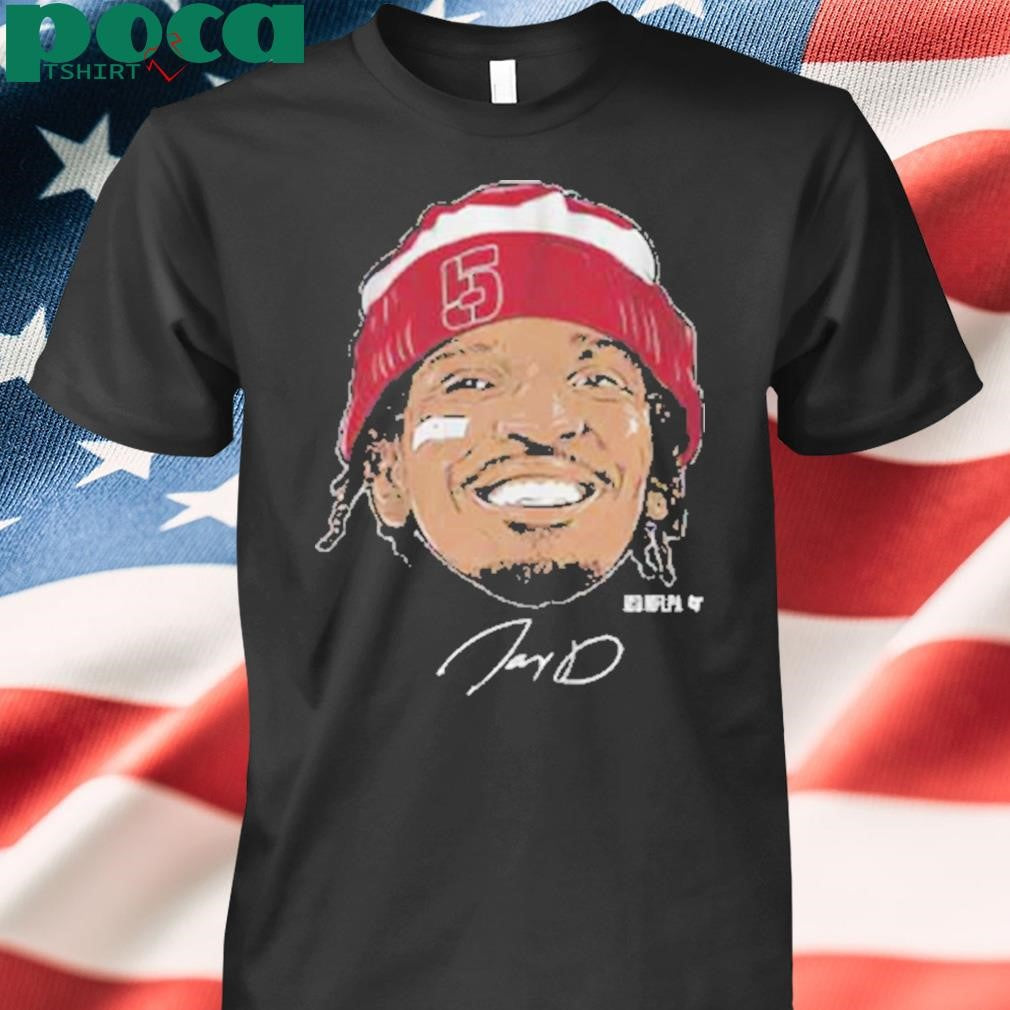 JAYDEN DANIELS FACE BANDAGE SHIRT