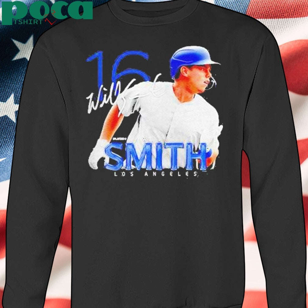 Will Smith 16 Los Angeles Dodgers Signature Shirt