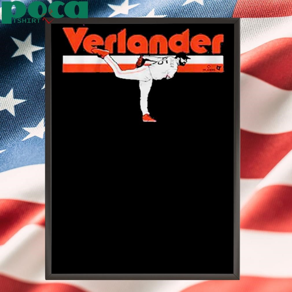 JUSTIN VERLANDER SAN FRANCISCO ACE POSE SHIRT