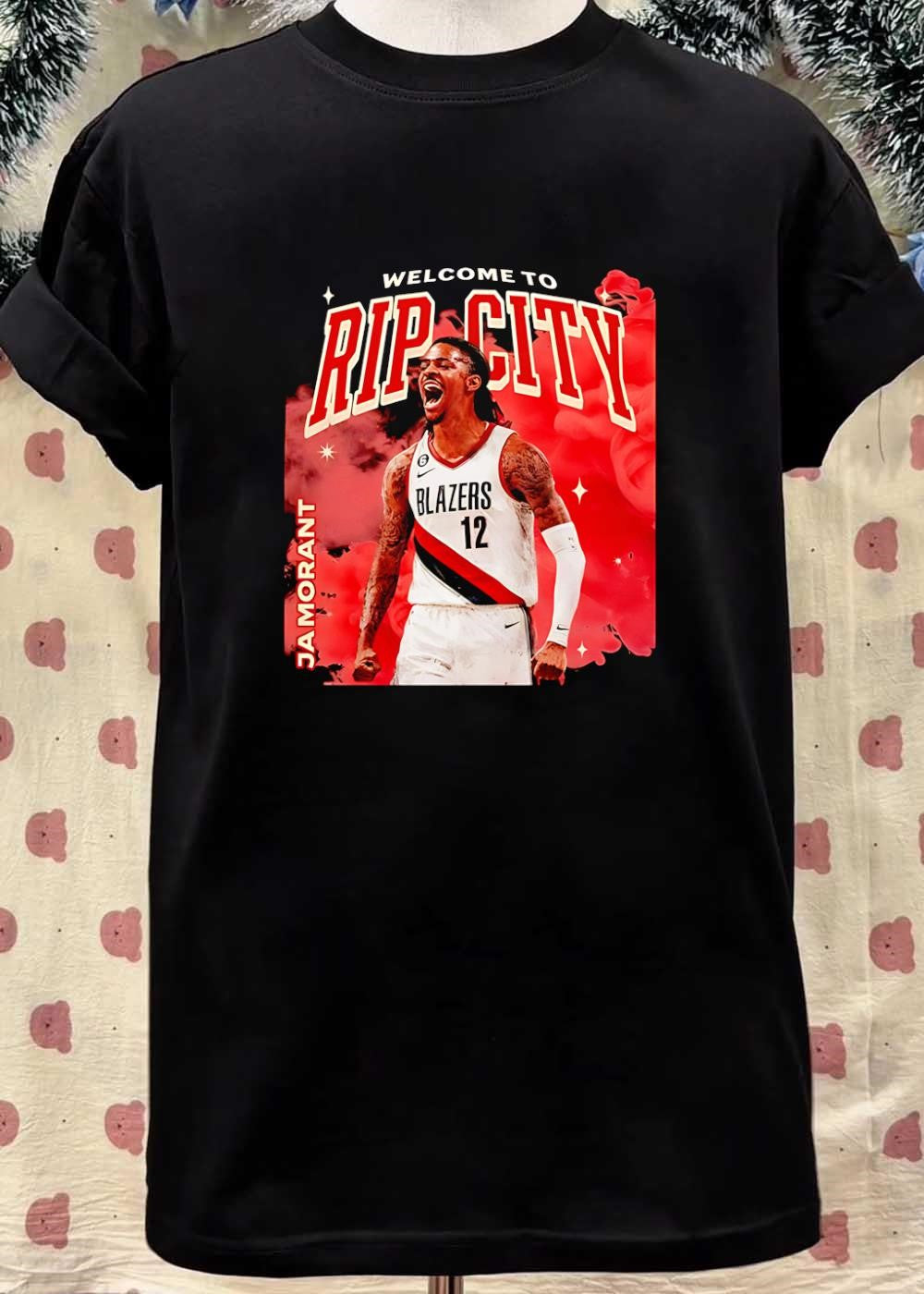 Ja Morant Welcome to Rip City Portland Trail Blazers Shirt