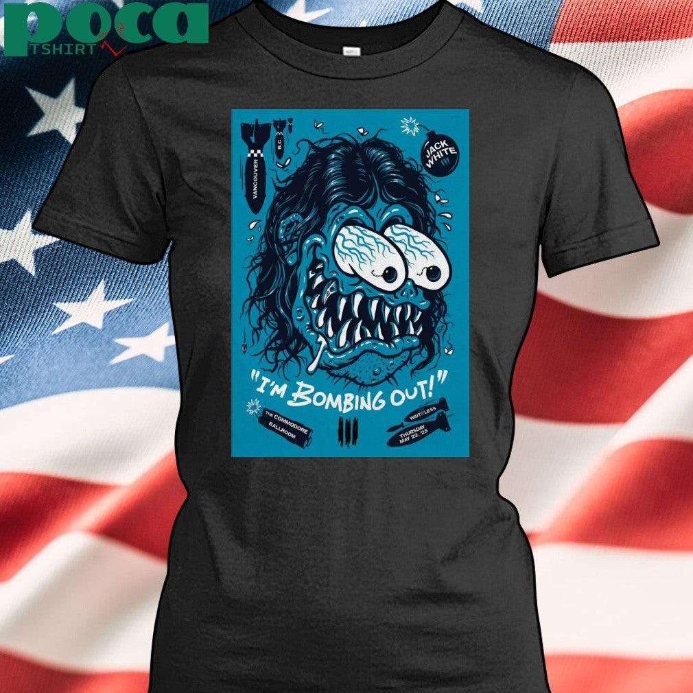 Jack White In Vancouver BC On May 22 2025 Poster shirt