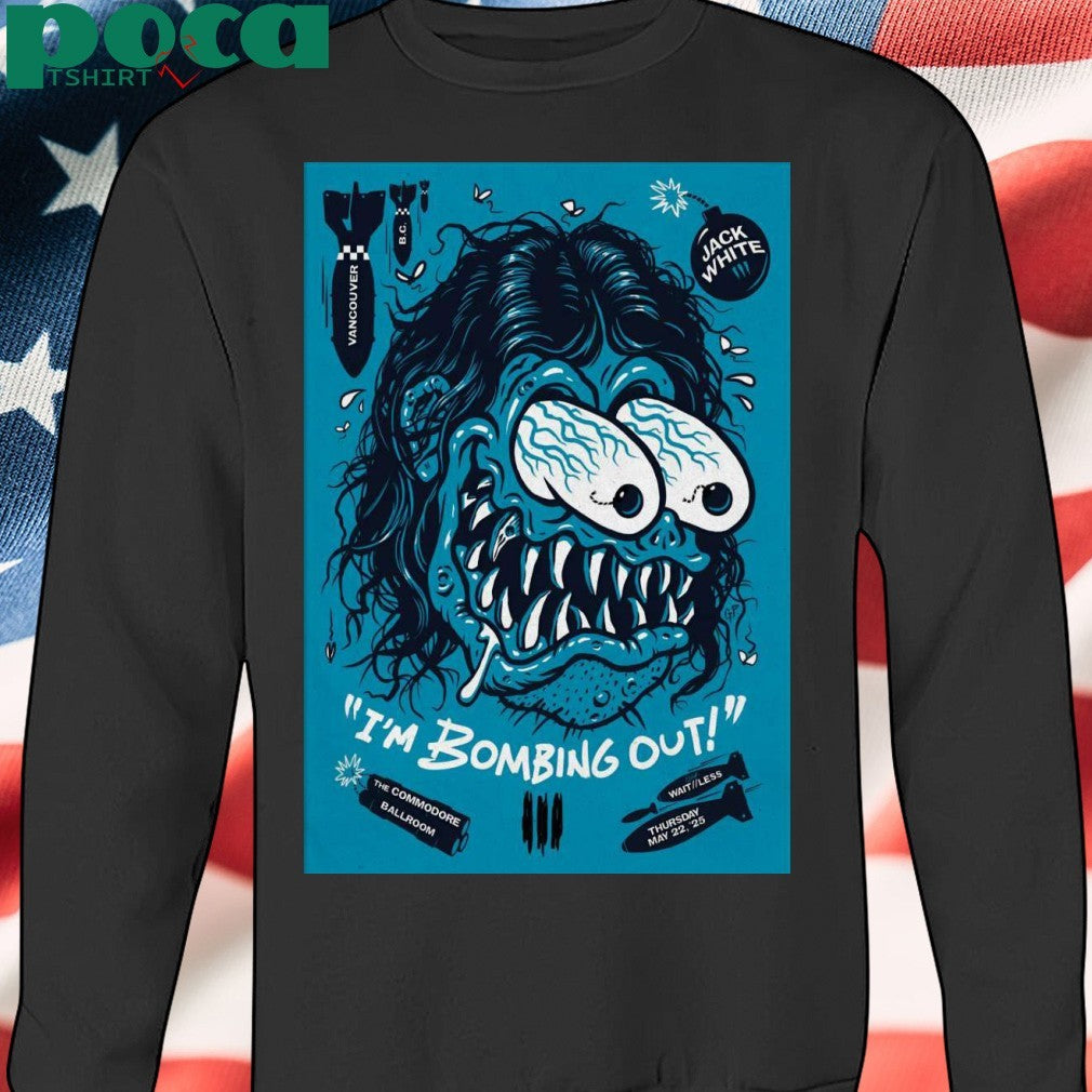 Jack White In Vancouver BC On May 22 2025 Poster shirt