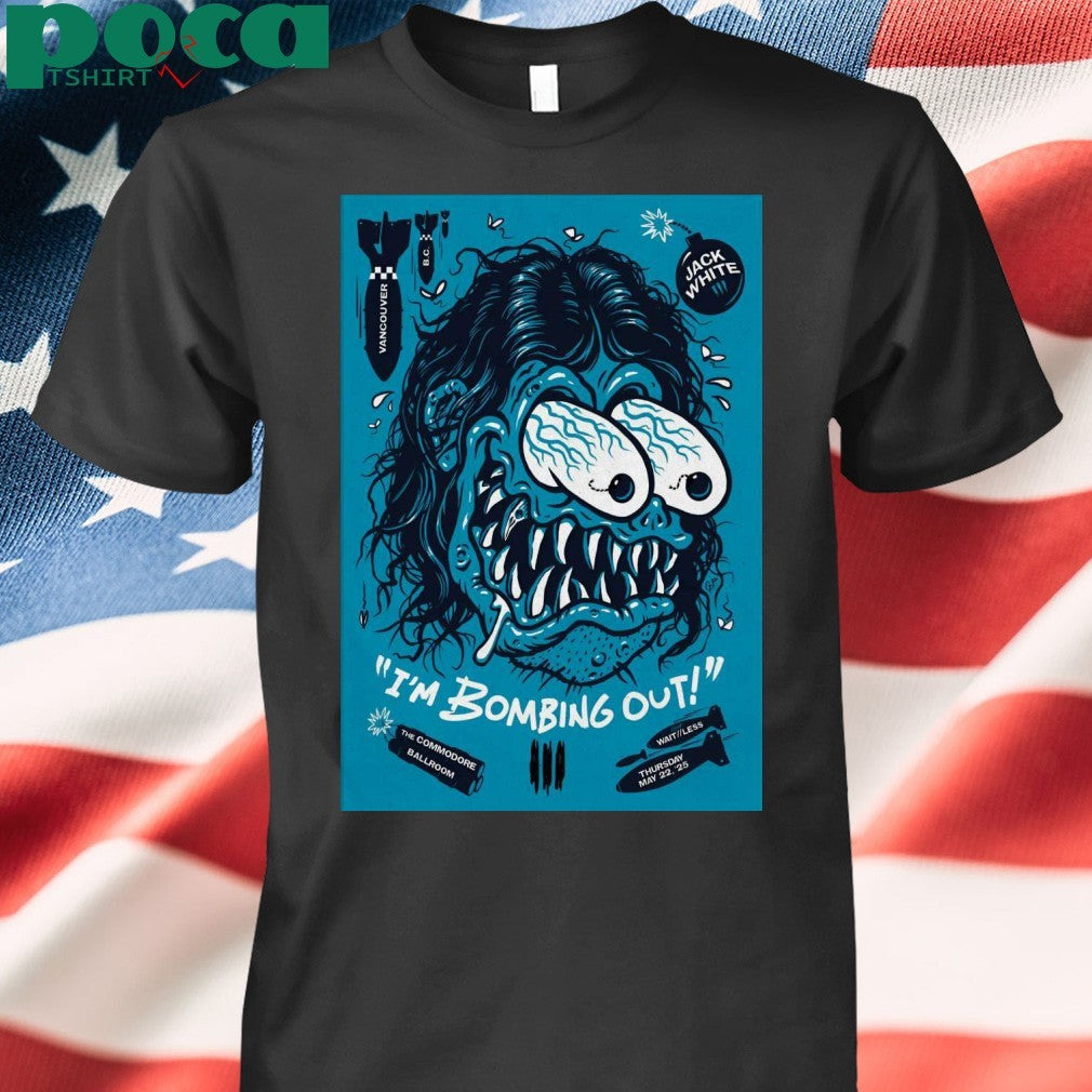 Jack White In Vancouver BC On May 22 2025 Poster shirt