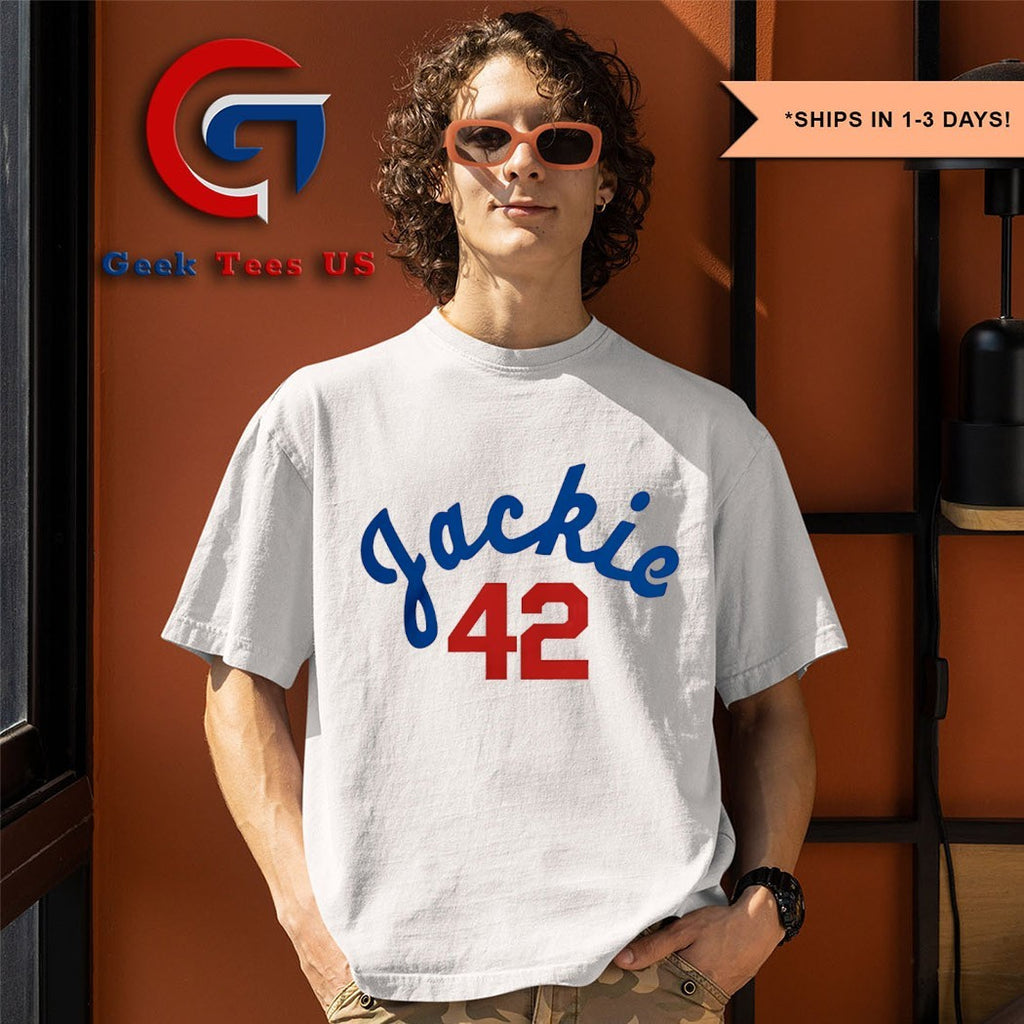 Jackie Robinson Number 42 Baseballism shirt