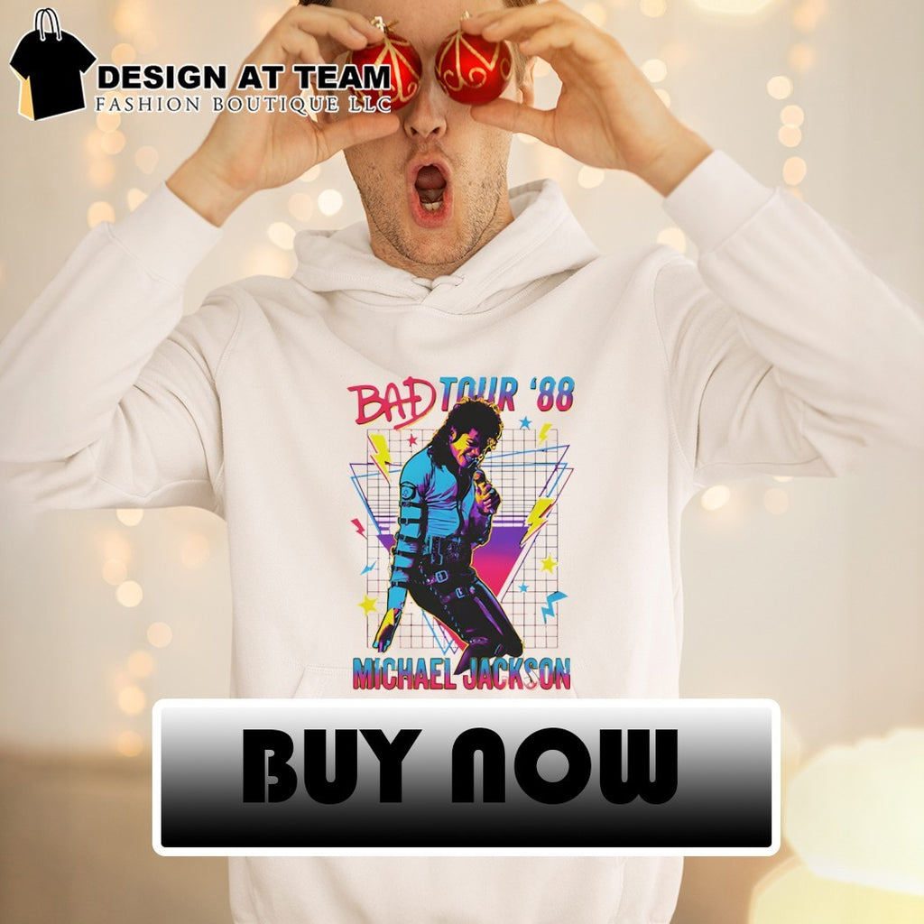 Jackson Bad Tour ’88 90s styles shirt