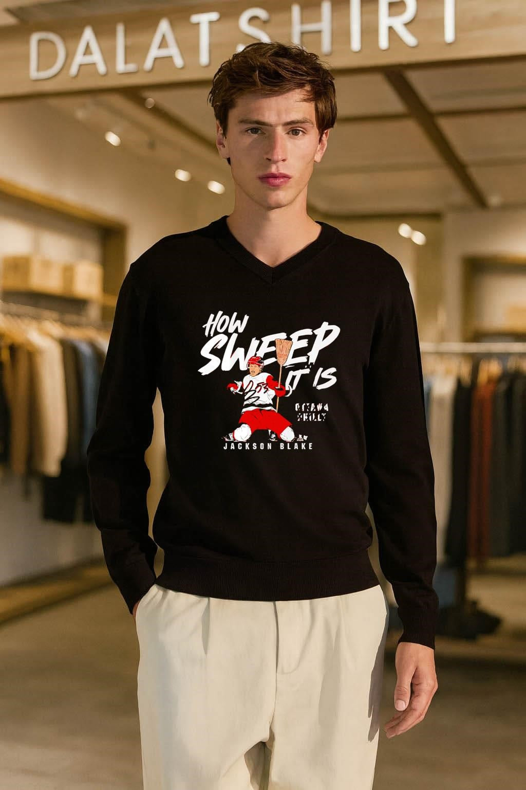 Jackson Blake How Sweep It Is Ottawa Philly Broom shirt