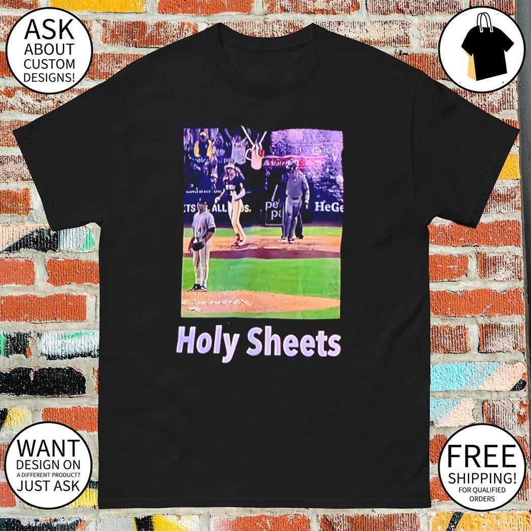 Jackson Merrill has been trolling Gavin Sheets Holysheets San Diego Padres shirt