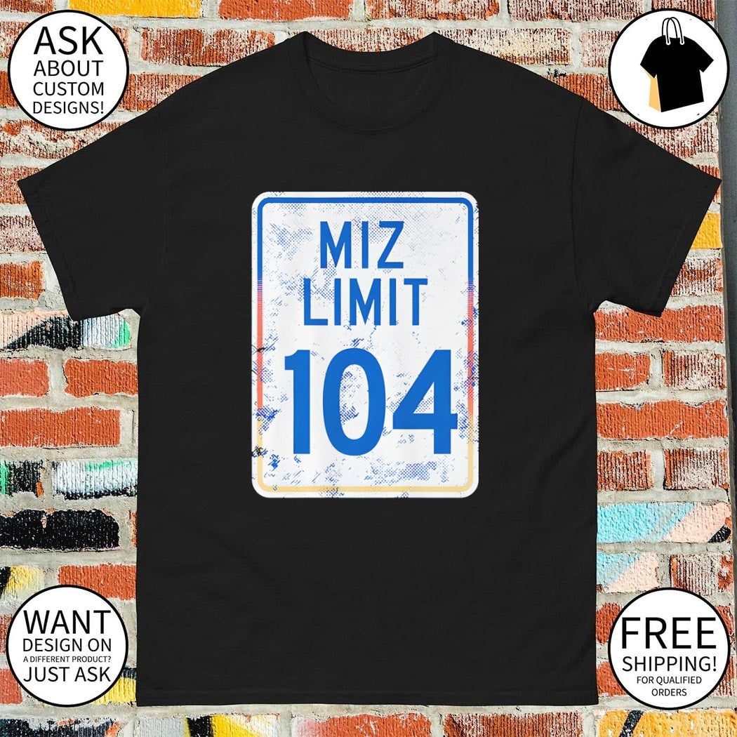 Jacob Misiorowski Milwaukee Brewers MLB Miz Limit 104 Version shirt