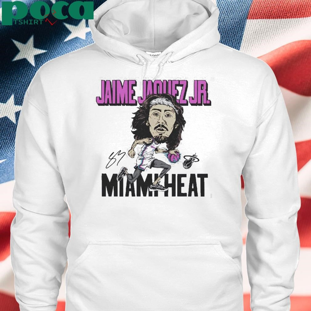 Jaime Jaquez Jr Homage Original Vice Caricature Miami Heat Funny T-Shirt