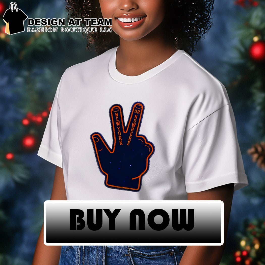 Jalen Brunson 3 points New York or Nowhere Iceman shirt