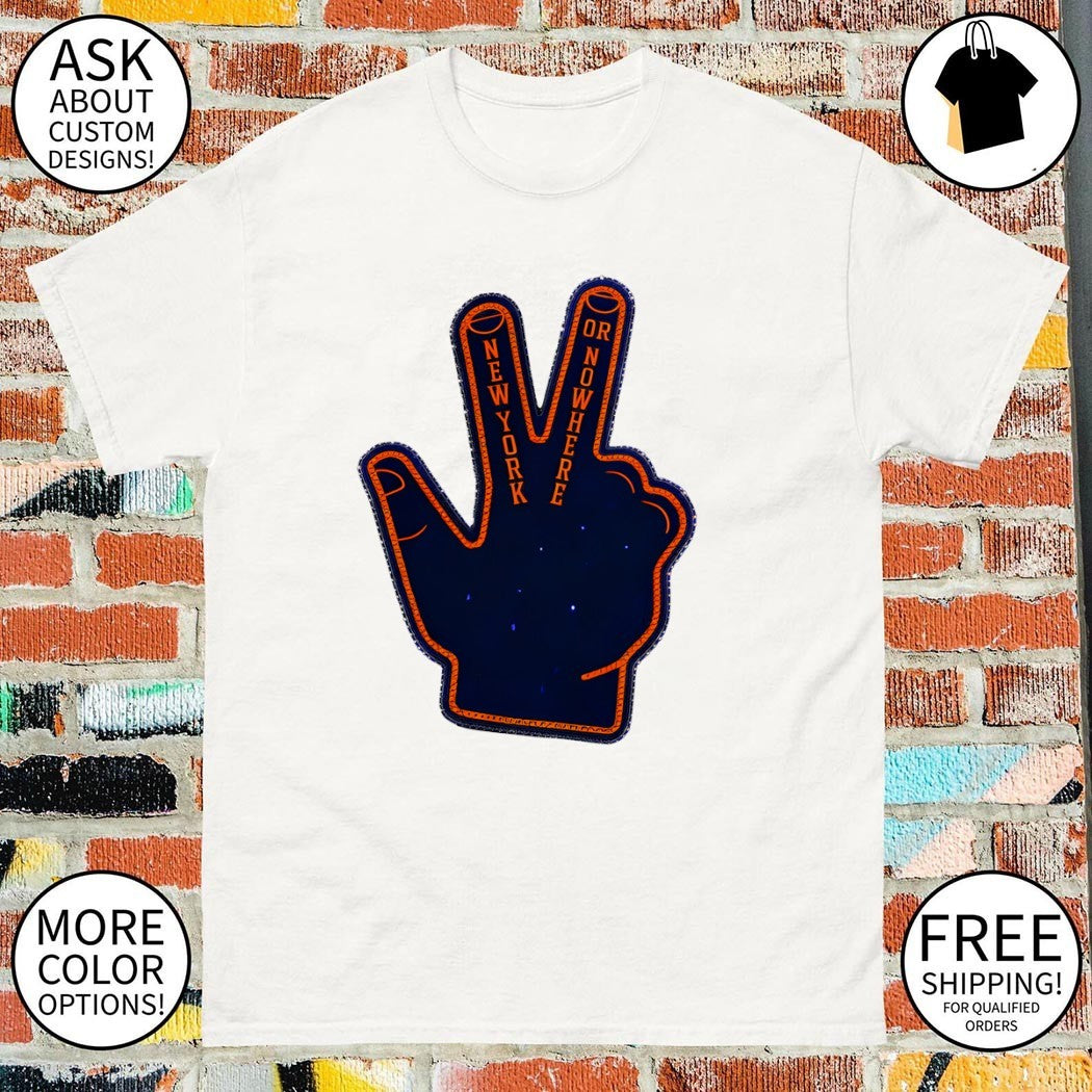 Jalen Brunson 3 points New York or Nowhere Iceman shirt