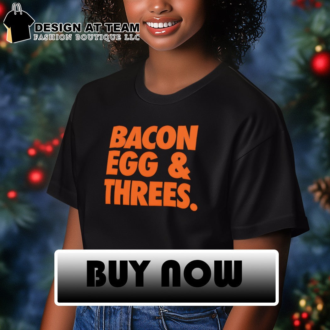 Jalen Brunson Knicks bacon egg threes shirt
