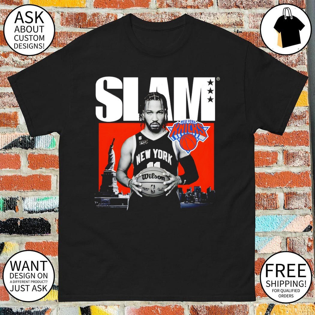 Jalen Brunson NY Slam Magazine shirt