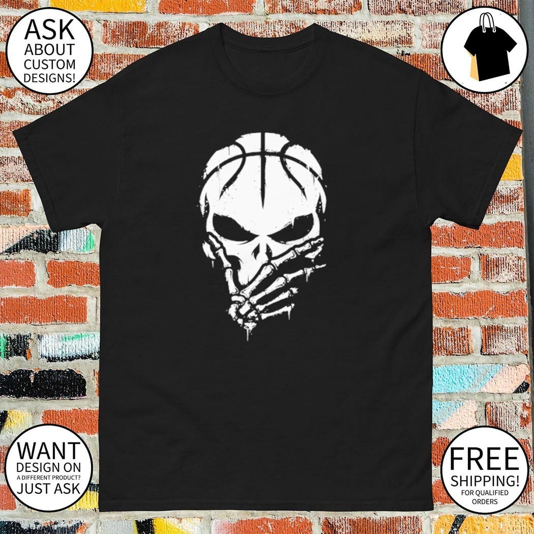 Jalen Brunson The Brunisher Skull 3 points pose shirt