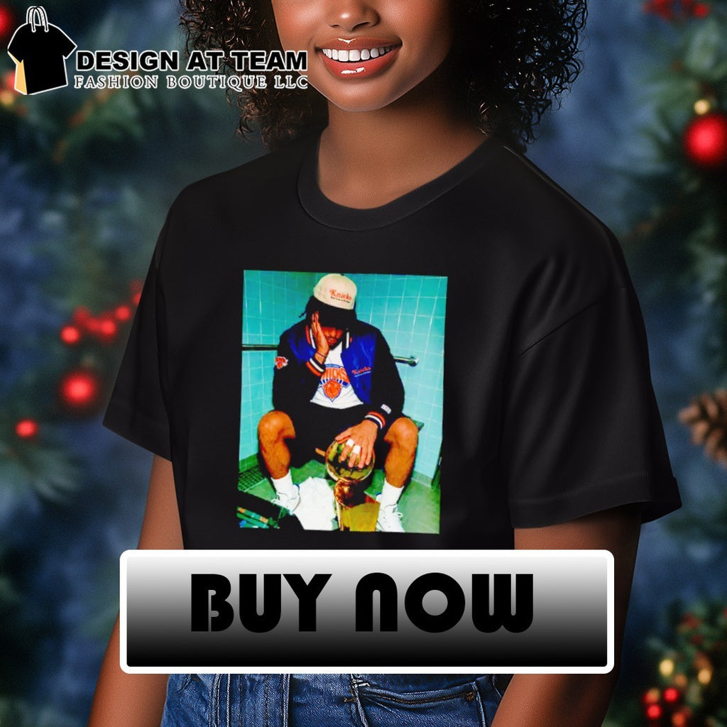 Jalen Brunson Vintage 90s Bootleg Knicks basketball NBA Finals shirt