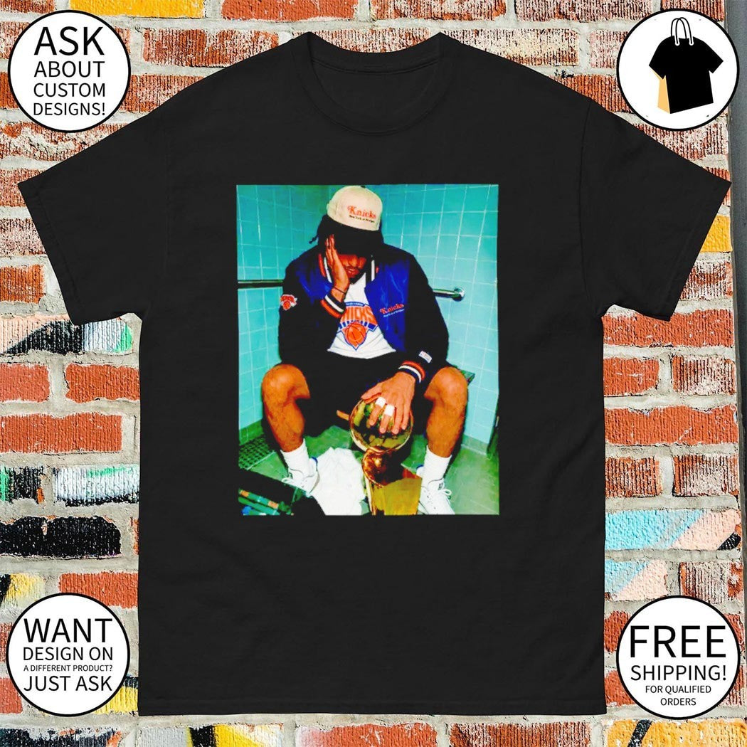 Jalen Brunson Vintage 90s Bootleg Knicks basketball NBA Finals shirt